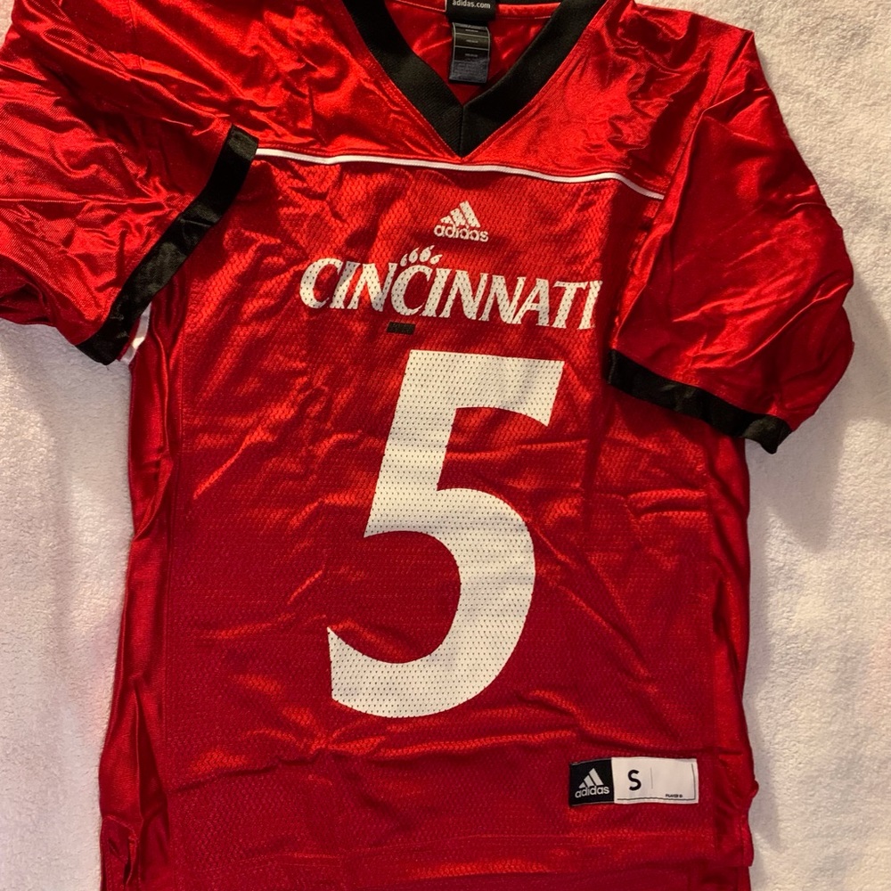 Adidas University of Cincinnati football jersey